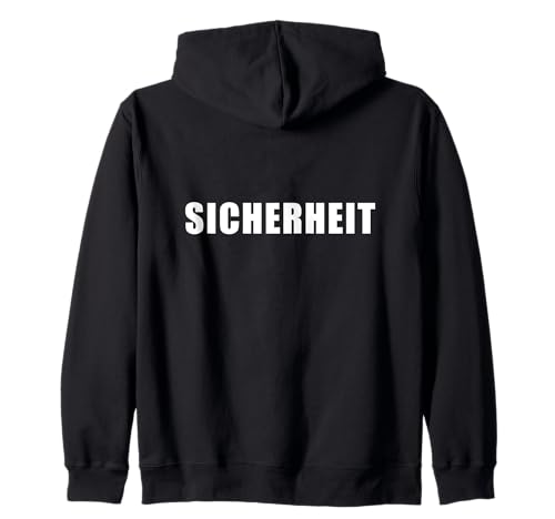 Sicherheit - Security Guard Uniform Men and Women (German) Sweat à Capuche