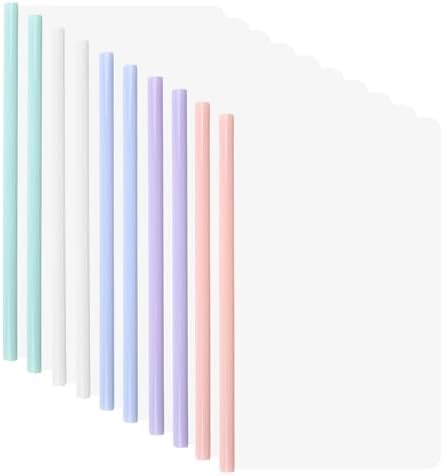 10 Pcs Clear A4 Report Covers, Slide Binder File Folder with Sliding ...