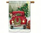 Magnet Works MAIL91010 Bringing Home the Tree Standard Flag