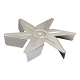 Oven fan blade metal fan blade replacement stove cooking fan blade motor impeller fan (150x6x22mm) - Image 3