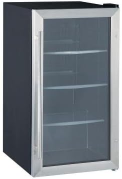 Vissani 17 in. Wide 90 cans Beverage Cooler in Stainless Steel