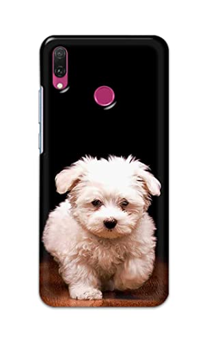 Image of PRINTFIDAA� Printed Hard Back Cover Case for Huawei Y9 2019 Back Cover (Puppy Dog) -2808
