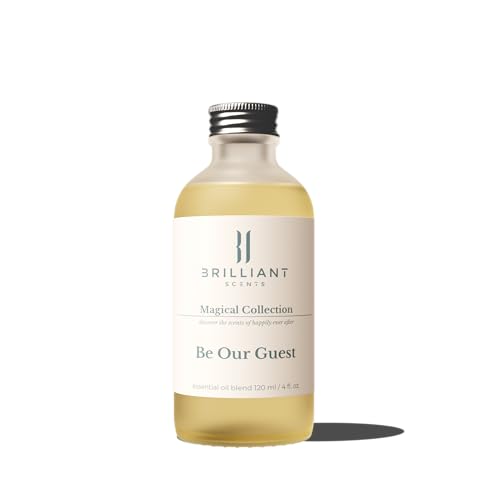 Brilliant Scents Be Our Guest Scent | Bergamot, Oud, Sandalwood | Inspired by: Belle | Luxury Home & Business Scent | Fragrance Oil | 120ML