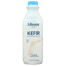 Lifeway Probiotic Low Fat Plain Kefir, 32 Ounce -- 6 per case.
