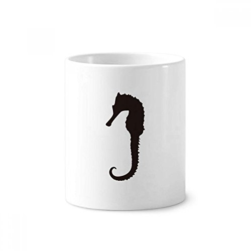 Porte-stylo design hippocampe en céramique, idée cadeau 350ml