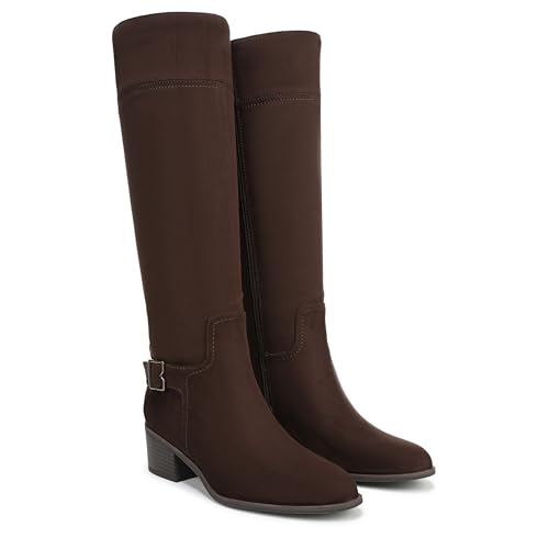 Dr. Scholl's Women's Adeline Knee High Boot Dark Umber Brown Wide Calf 8 M - image 8