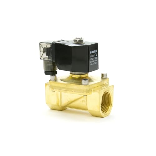 Électrovanne en laiton 3/4" série PW à action directe NF