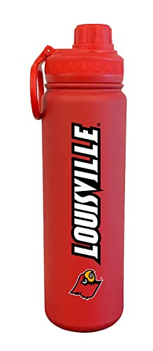 Louisville Cardinals Stainless Steel Water Bottle 24 oz Insulated