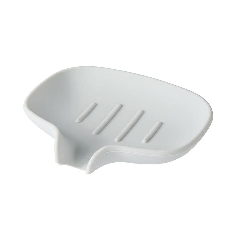 Porte-savon perforé avec évacuation d'eau anti-dérapant pour salle de bain