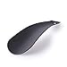 BOCbco Shoehorns Leichter Kurzer Rostfreier Stahl Shoehorn Tragbare Reise Schuch Hilft, Diese Schuhe Dauerhaft Zu Halten,Schwarz,16 * 4.5Cm
