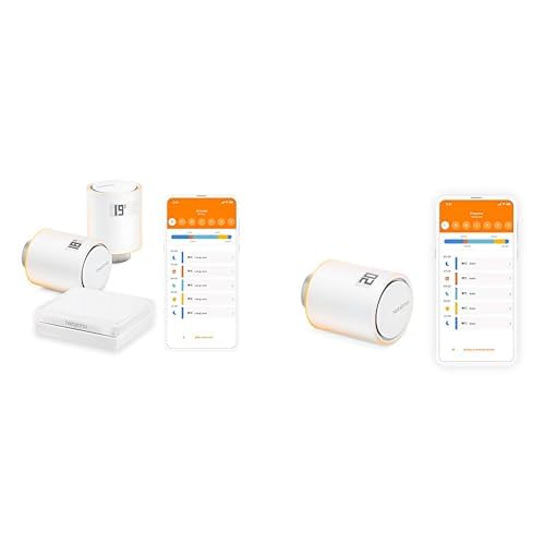 Netatmo Starter Pack - Têtes Thermostatiques Intelligentes + Tête Thermostatique Intelligente Additionnelle