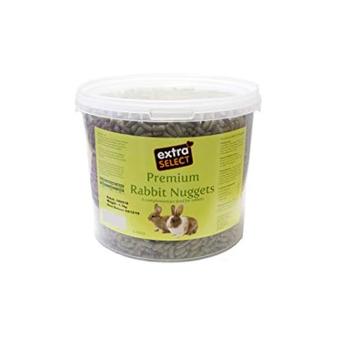 Extra Select Premium Rabbit Feed Tub, 5 Litre Cover