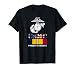 American Flag Combat Action Ribbon Vet T-Shirt