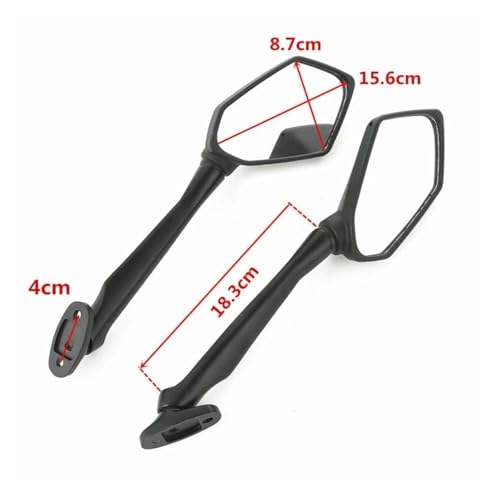 Espejos retrovisor motocicleta para CBR600RR y CBR1000RR tuning 3