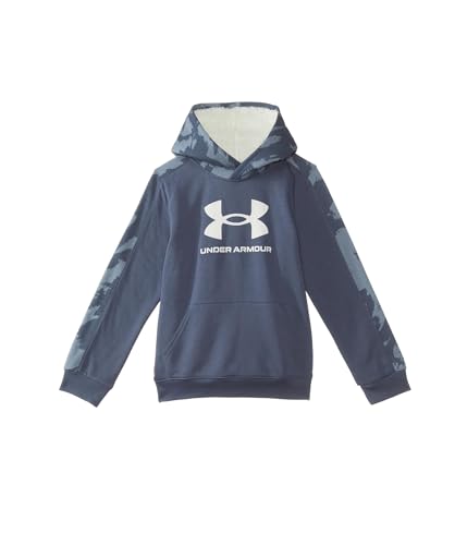 Image of Under Armour Boys' Pullover Hoodie Sweatshirt, Soft & Comfortable Fleece, Outdoor Collection