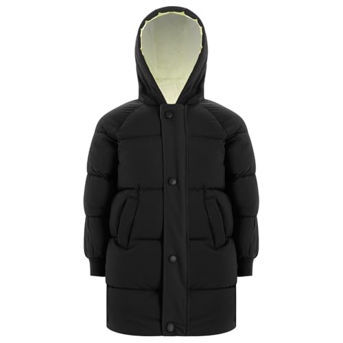 YiZYiF Hooded Down Snow Jacket for Boys Girls Winter Puffer Coats Thick Padded Outerwear Daily Tops3