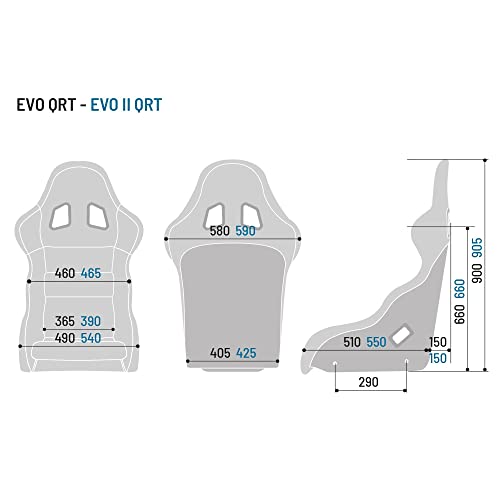 XL QRT Evo Seat in Black by SPARCO - Thumbnail 3