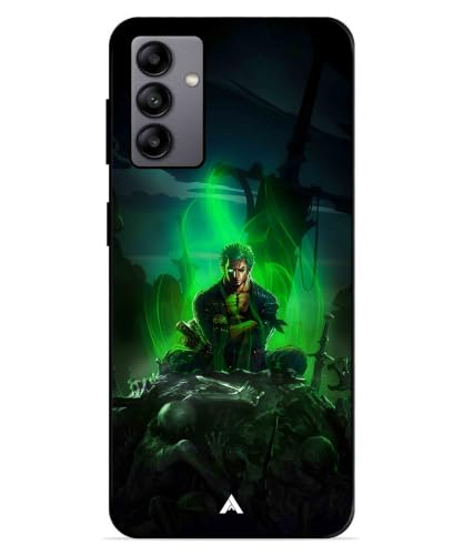 Image of Premium Anime 1 Case for Samsung Galaxy A04s (Glossy Finish) Soft-Touch Metal TPU Back Cover, Shockproof, Designer, Aesthetic Mobile Phone Case