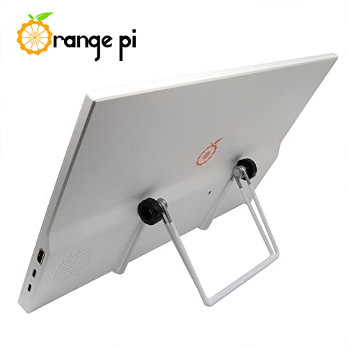 Orange Pi 14 Inch Portable Monitor, 1080P Hd Resolution Dual Speakers Multi-Functional Interface Ips Led Backlight Display Panel Compatible With Ps3/Ps4/ Ps5, X-Box, Switch, Pi 800 #TOP5