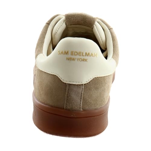Sam Edelman Women's Tenny Sneaker, Taupe Suede, 8.54