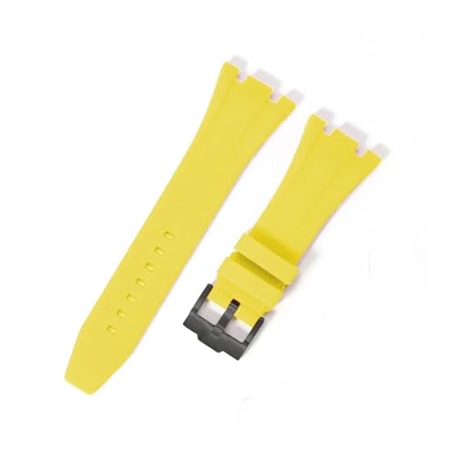 27mm 28mm 30mmラバーシリコーンウォッチストラップAPロイヤルオークオフショアシリーズバンドメンズブレスレットソフトリストバンドにフィット