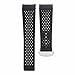 Ewatchparts 22mm Carrera Calibre 17 Rubber Band Strap Clasp Compatible With Tag Heuer Aquaracer Formula