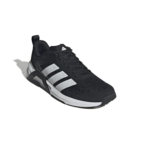adidas Herren Dropset Control Trainer Schuhe, Schwarz, Weiß, Rot, 44 2/3 EU Large – Ansicht 4