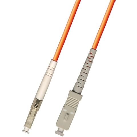1M - Multimode Simplex Fiber Optic Cable (50/125) - LC to SC Cover