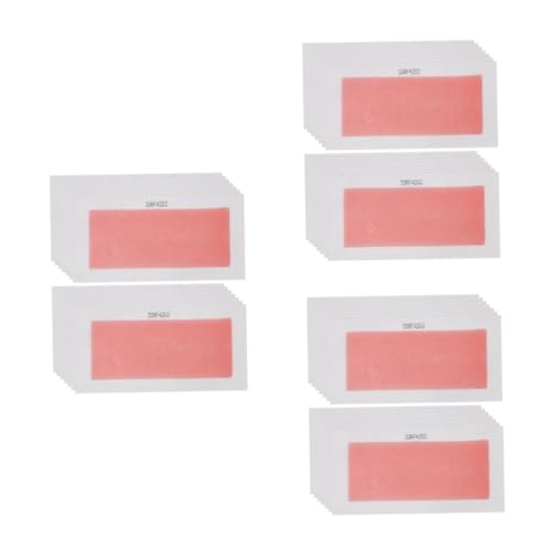 Ipetboom 3 Juegos 3 Juegos De Tiras De Cera De Papel Tiras De Cera Para Depilación Facial Tiras Pequeñas Para Depilación Facial Plantilla De Cera Rosa 25 Piezas X 3 25 piezas * 3