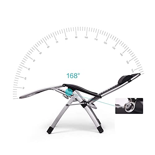 Sillas plegables gravedad cero que alivian la espalda gracias al asiento súper ancho de 72 cm 4