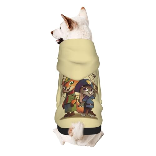 ズートピア ジュディ ニック 犬服 犬の服 猫服 トレーナー ドッグウェア スウェットシャツ 半袖 ペット洋服 ペット用品 春秋冬 散歩 出掛け おしゃれ かわいい