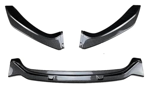 Splitter de pare-chocs avant pour BMW Série 1 F20 F21 LCI M-Pack 2015-2019 look noir brillant