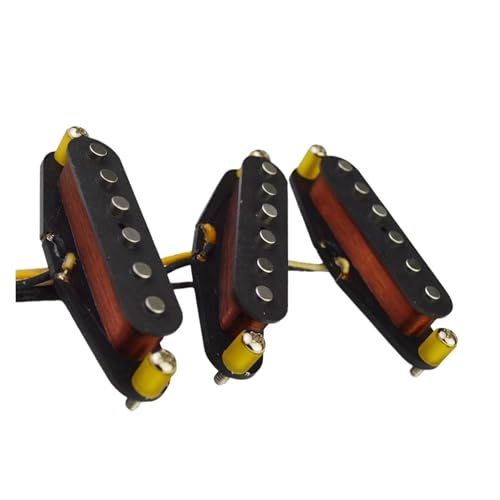 Micro guitare électrique Alnico 5 élimine le son sourd kit bobine unique SSS