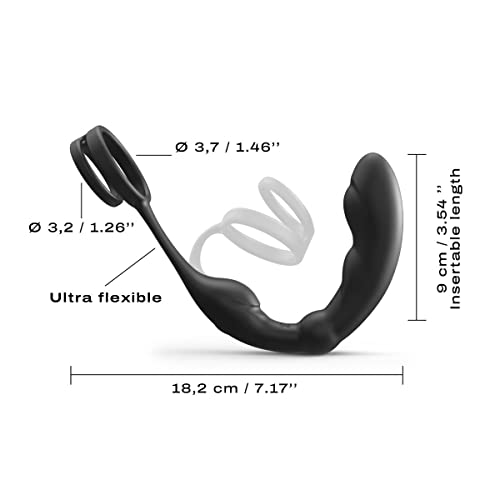Stimulateur prostatique P-Ring double cockring contre les pannes d'érection - 5