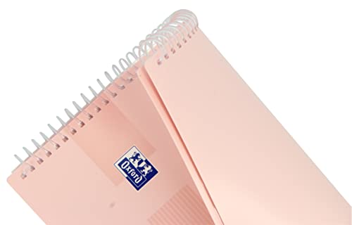 Oxford, Oxford Live & Go Ordner mit 20 Hüllen, Farbe Rosa Kaugummi, Deckel aus blickdichtem Kunststoff