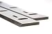 Produktbild STAHLMANN Hobelmaschine Abricht- und Dickenhobel Ersatz Hobelmesser 210x22x1,8mm