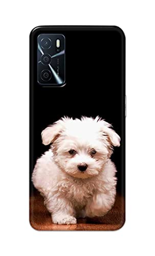 Image of PRINTFIDAA� Printed Hard Back Cover Case for Oppo A16 | Oppo A16s Back Cover (Puppy Dog) -2808