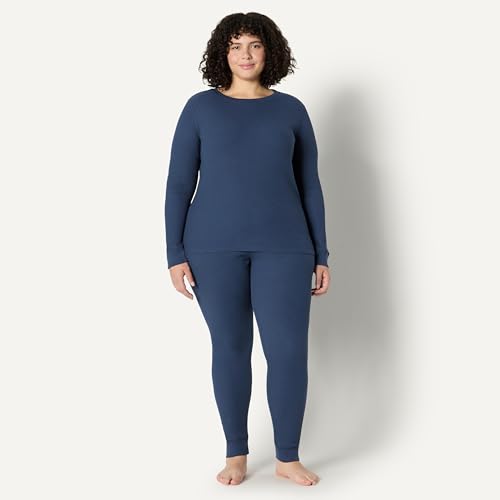 Amazon Essentials Women's Waffle Slim Fit Pajama Set, 2 Piece Long Sleeve - Image 6