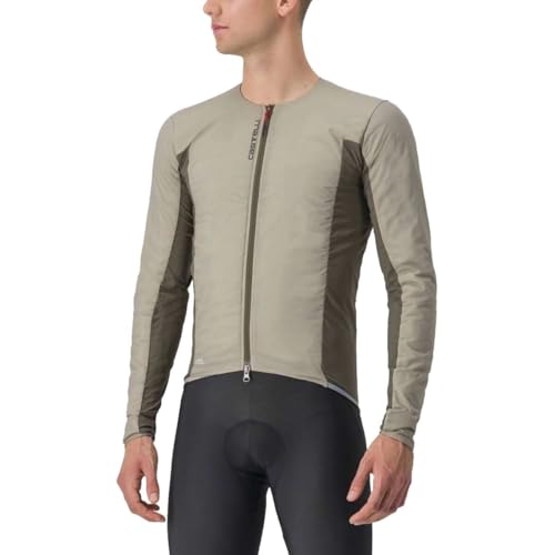 Castelli 4523503-294 FLY JACK-SEY Giacca Unisex CLAY/TARMAC, Taglia L