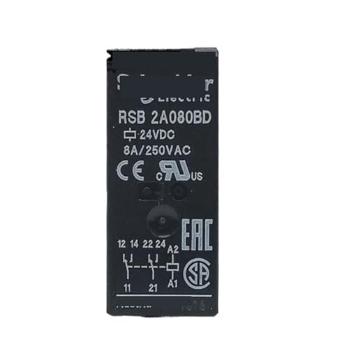 Relé pequeño B2A080BD B-2A080BD DC24V 8A para sustitución en maquinaria y PLCs