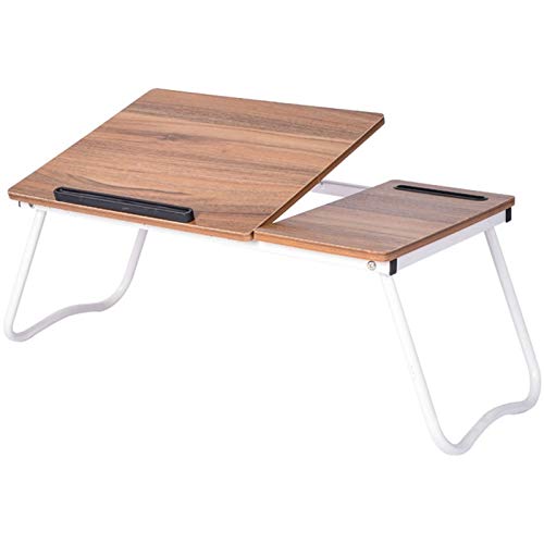Table d'appoint en C et bureau d'ordinateur portable pliable pour lit