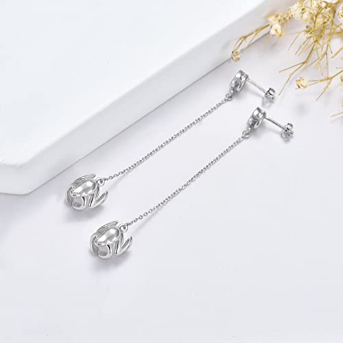 Frog Ear Cuff 925 Sterling Silver 3D Frog Earrings Frog Jewelry For Women Girls Valentine's Day Christmas Birthday Gift #TOP1