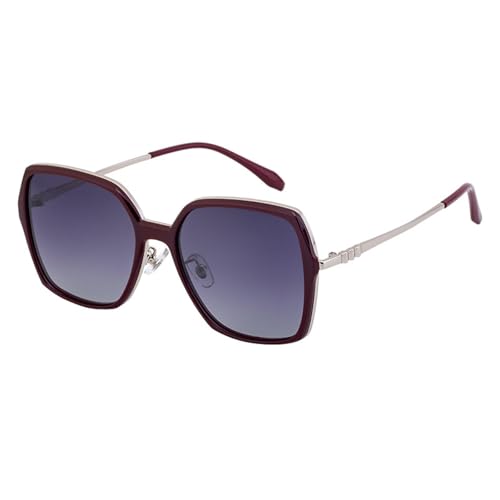 Lunettes de soleil polarisées pour femmes MUTYNE avec branches métalliques