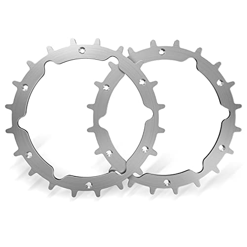 Riuog Edelstahl Spikes,Rasennägel aus Edelstahl Rasennägel aus Edelstahl zur Mähroboter Traktionshilfe,Passend für Mähroboter Gardena mit Anwendungsvideo - Modelle Sileno City & Life Cover
