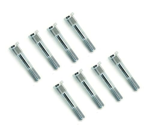QINGE RACING 8pcs (M10*1.25 * 58) Front Rear Wheel Stud Bolt 7518671 for Polaris Sportsman 550 850 1000 XP Scrambler 2009-2024 ATV