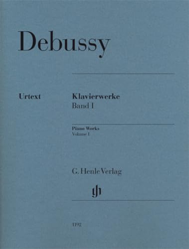 Claude Debussy Piano Works Vol. 1