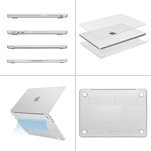 MOSISO Compatible with MacBook Air 13 inch Case M5 M4 M3 M2 2026-2022 A3449 A3240 A3113 A2681 - Image 4