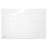 VASNER Zipris GR – Glas Infrarotheizung rahmenlos Infrarot Wandheizung weiß extraflaches Design Bad geeignet TÜV 10 J. Garantie Qualitätsprodukt Made in Germany (700 Watt)