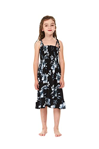 Image of Hawaii Hangover Family Matching Hawaiian Clothes, Midnight Bloom | Family matching Hawaiian outfits, Midnight Bloom, lightweight rayon, machine washable, tropical floral print, luaus, cruises