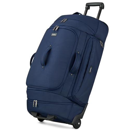HanTrip 100L Rolling Duffle Bag with Wheels and Handle
